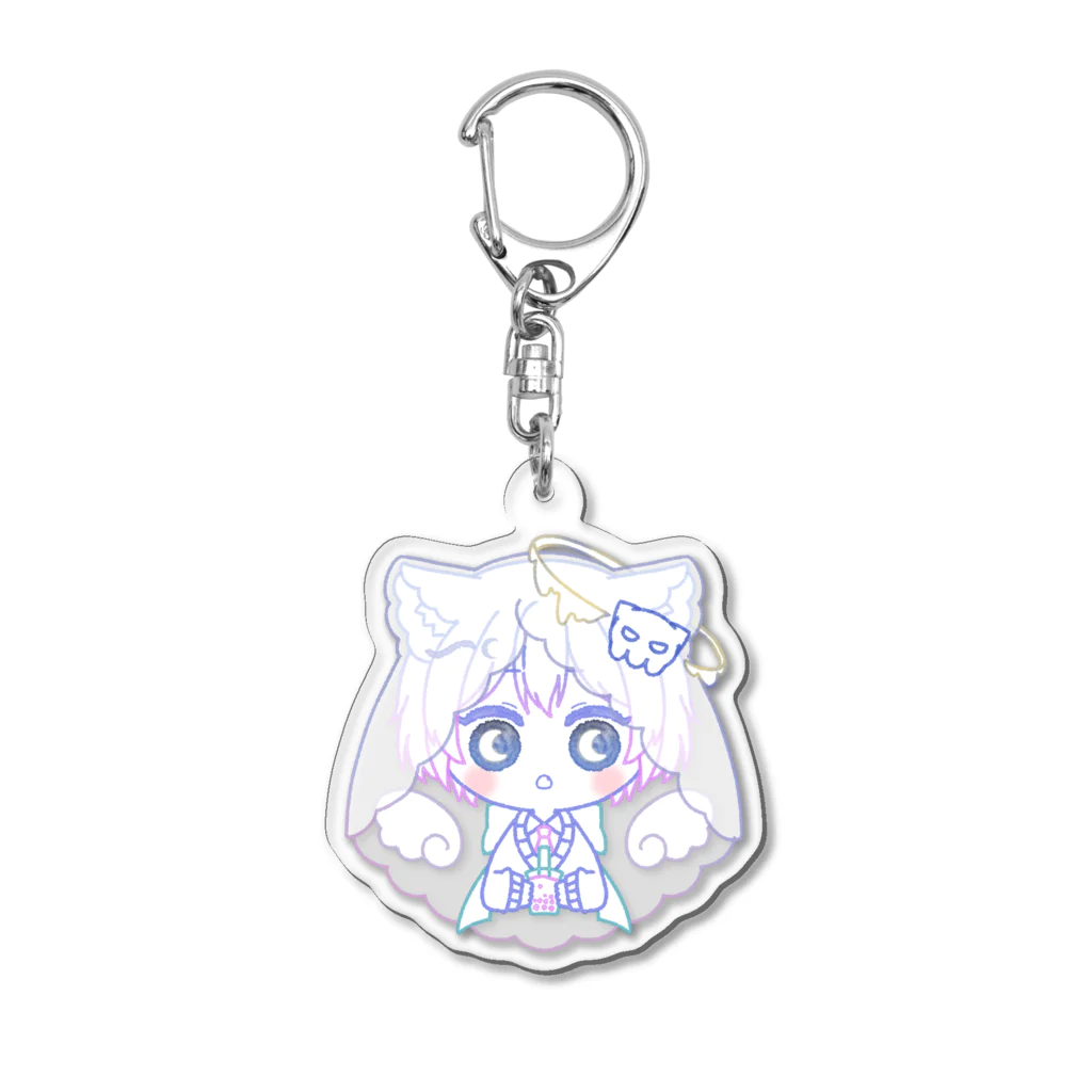 Vライバーみちゅきの庭のチカエル擬人化タピアクキー Acrylic Key Chain