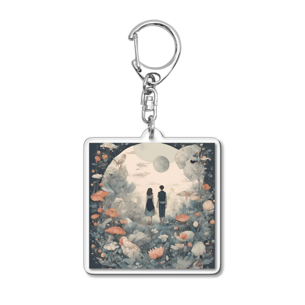 hero_a07の2人のアンダーランド Acrylic Key Chain