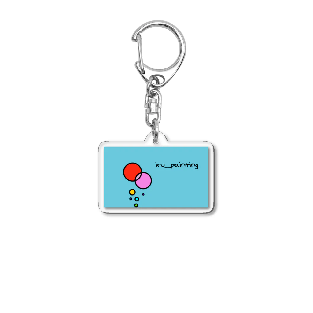 iruの泡 Acrylic Key Chain