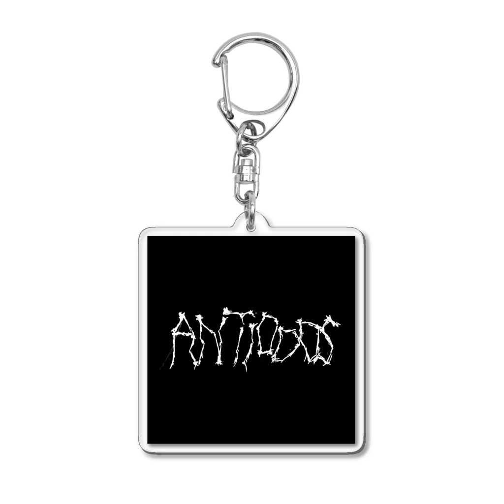 ANTIODDS OFFICIAL GOODSの扁桃体Ver ロゴ Acrylic Key Chain