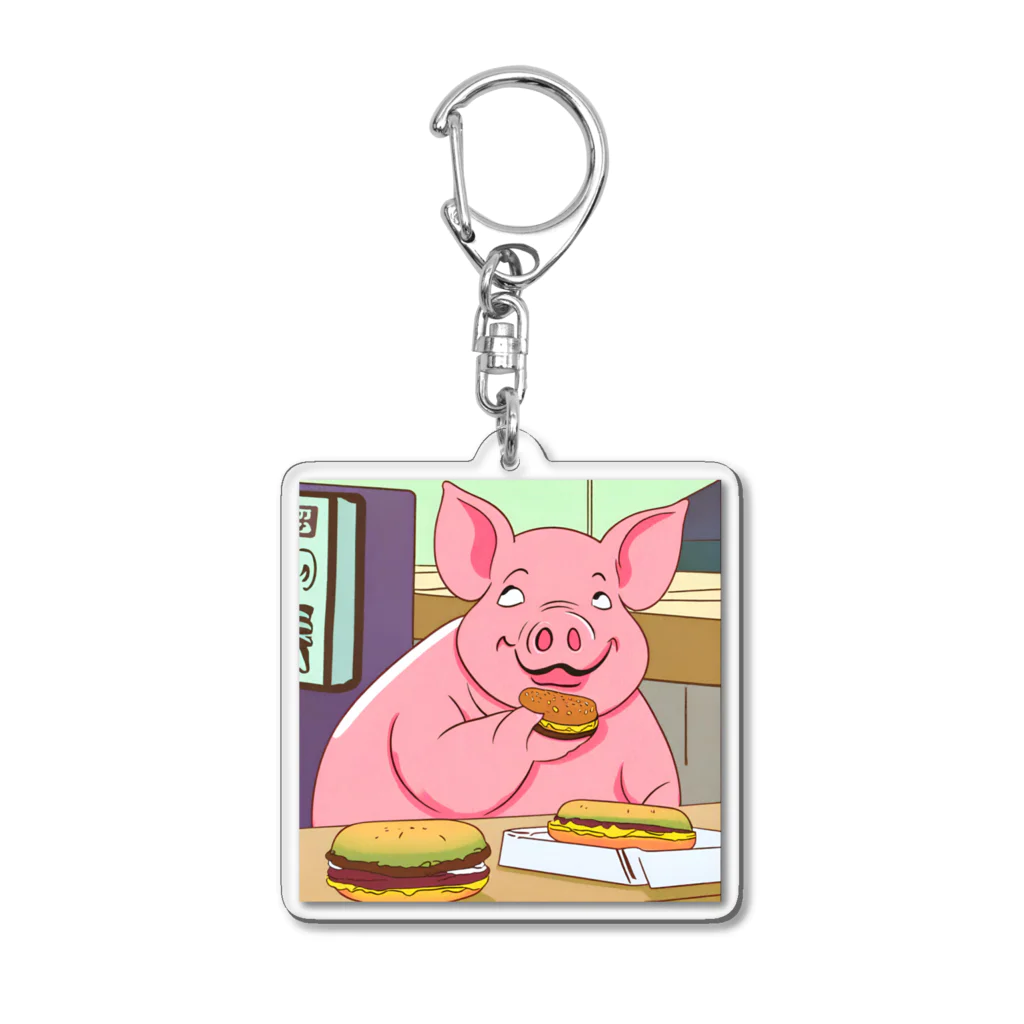 良太郎のぶうちゃん Acrylic Key Chain