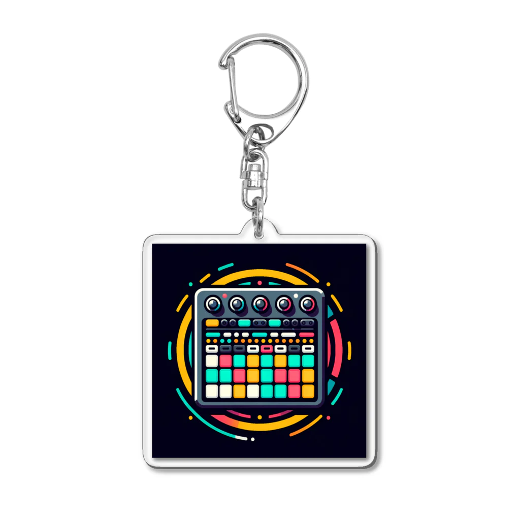 Team BlackPadsの24H-Padlife|Team Blackpads x Urinamiコラボシリーズ Acrylic Key Chain