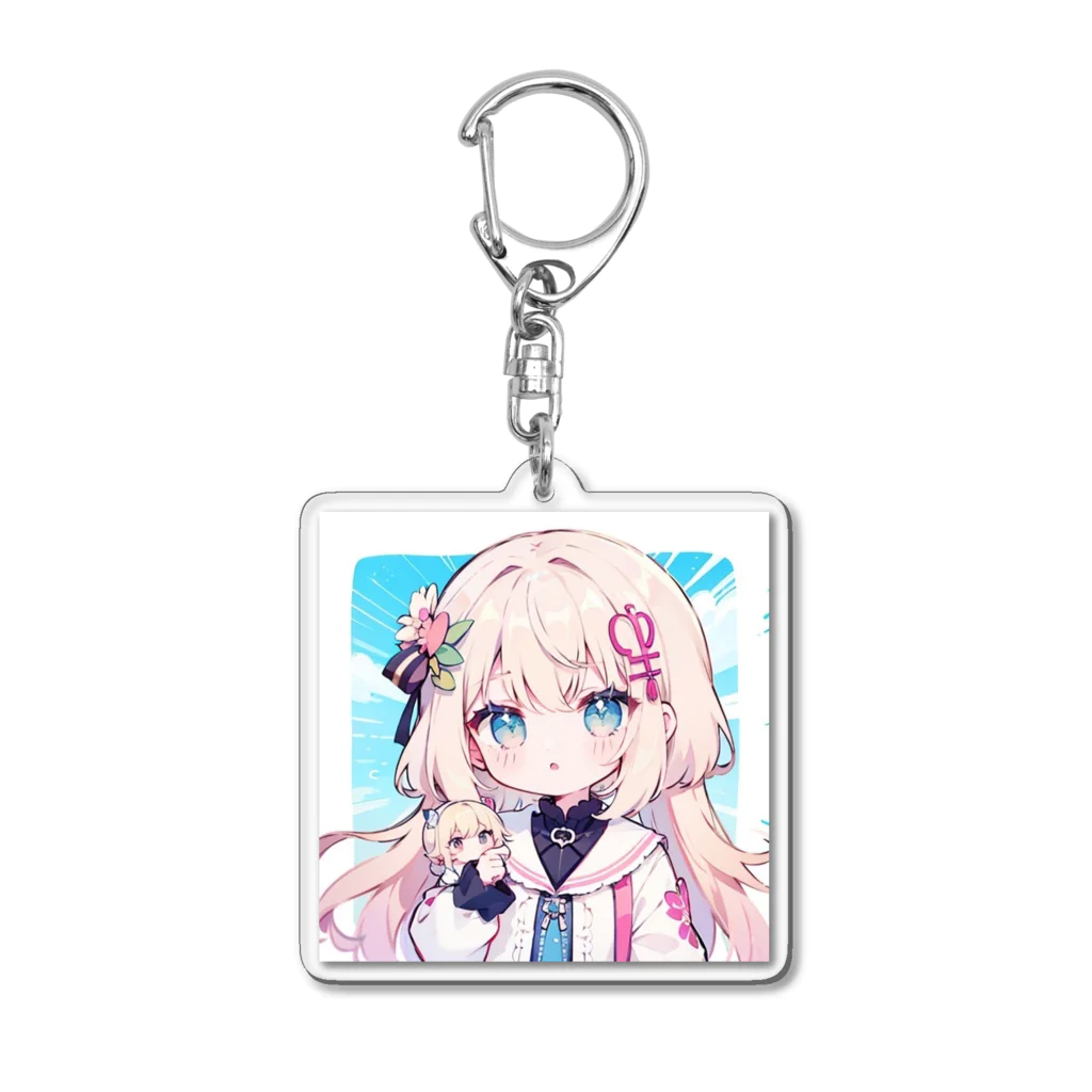 那須モバイル店のピンクの可愛いさが売りです🎵 Acrylic Key Chain