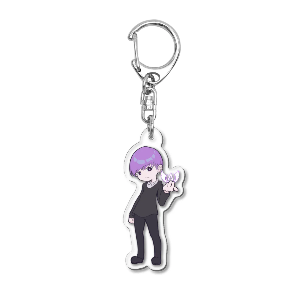 LAZINESS BUNNYのenoughグッズ(すごい) Acrylic Key Chain