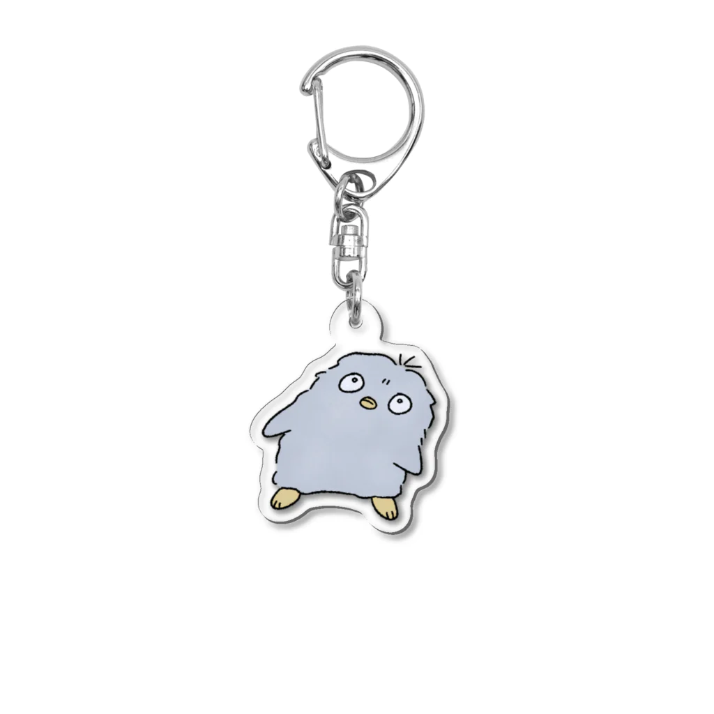 モカのミケンペンギン Acrylic Key Chain