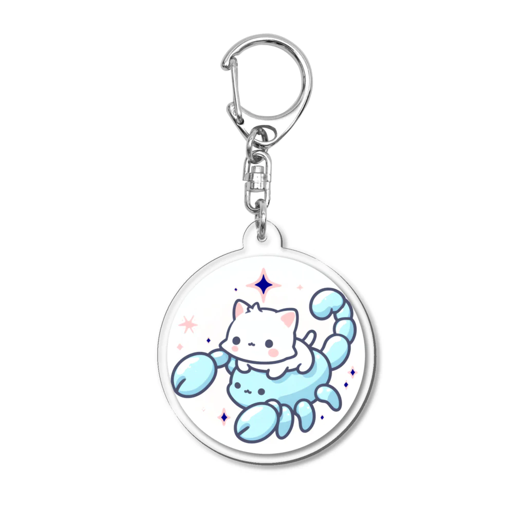 ttm100のすこーぴにゃん・キューティー Acrylic Key Chain