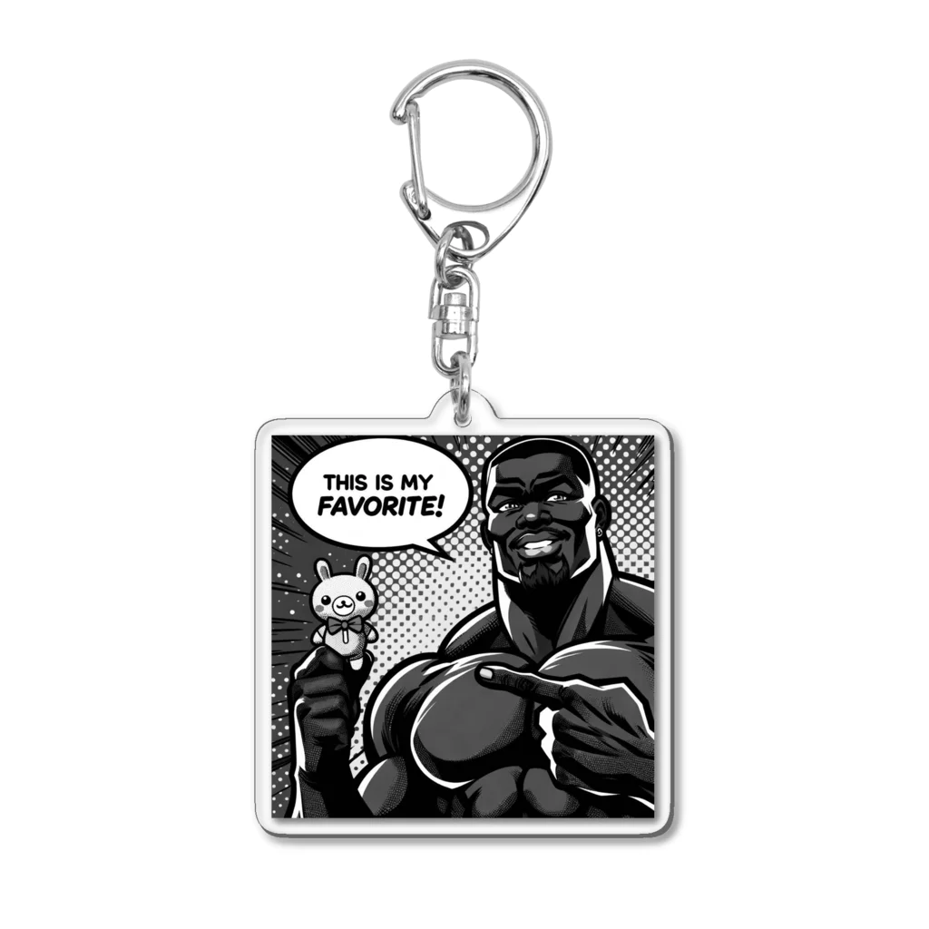 R-M-ShopのFAVORITEシリーズNo.1 Acrylic Key Chain