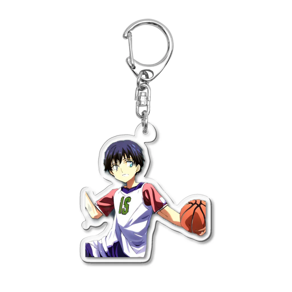 なっつ ふぁくとりーの春陽くんステッカー Acrylic Key Chain