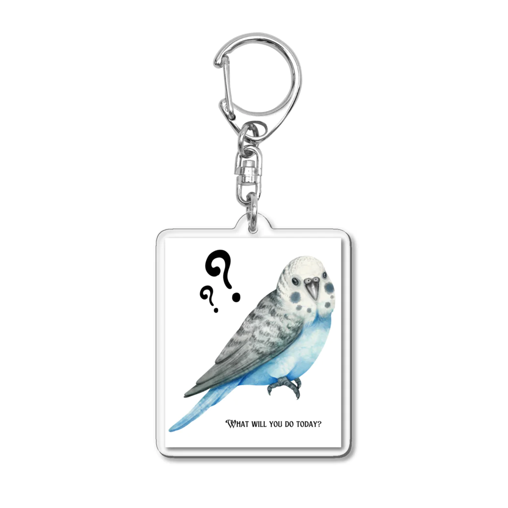 inkogirlの今日なにする？？ Acrylic Key Chain