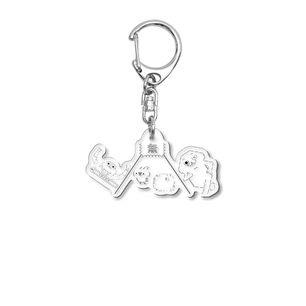 kammishoのやる夫（無） Acrylic Key Chain