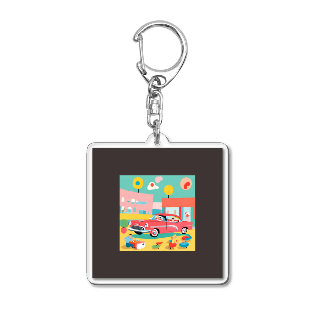 shigetamaの５０ｓロック Acrylic Key Chain