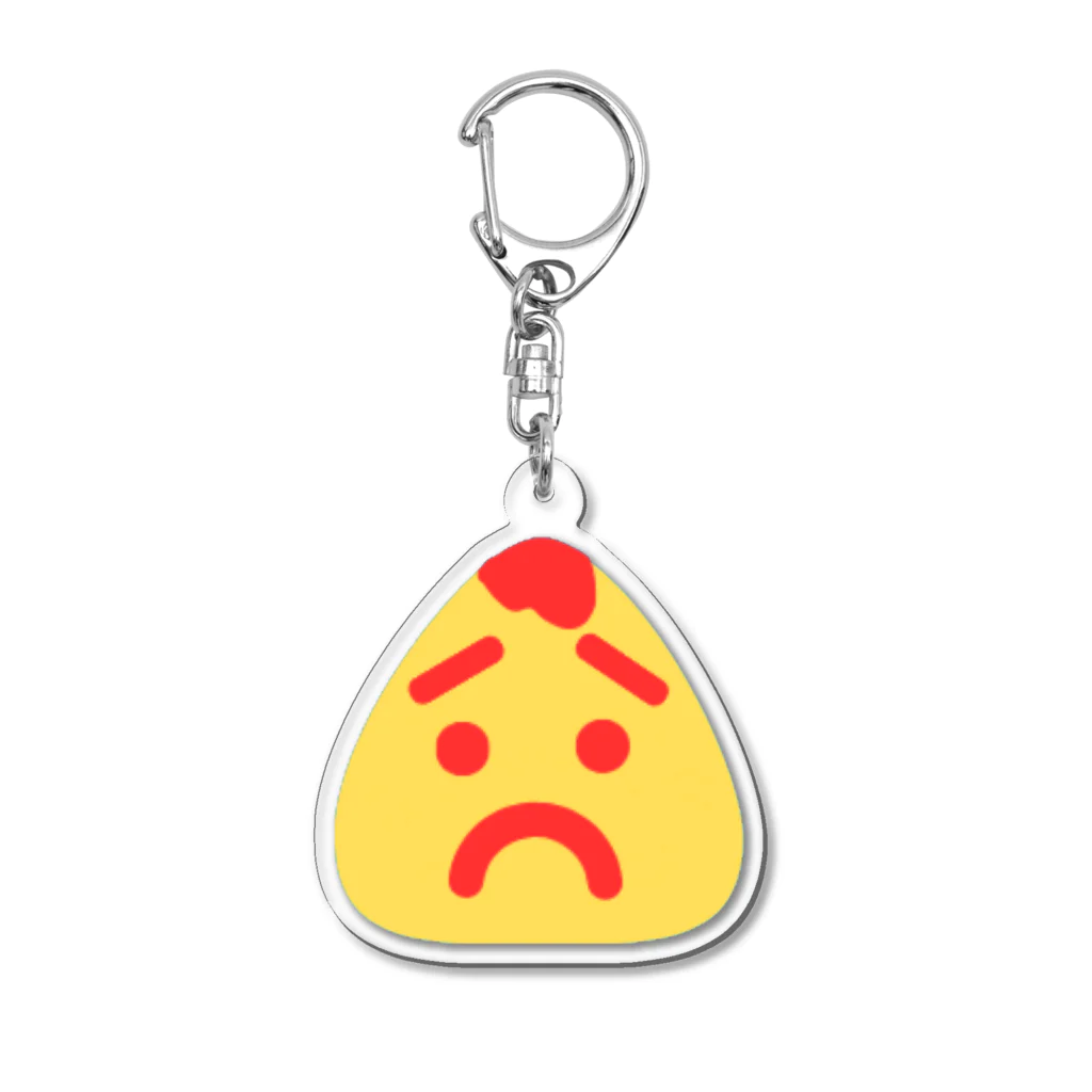 ぬまっちのおこまりおにぎり　おむらさん Acrylic Key Chain