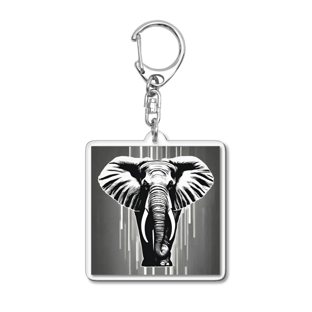 はむちショップのElephant Acrylic Key Chain