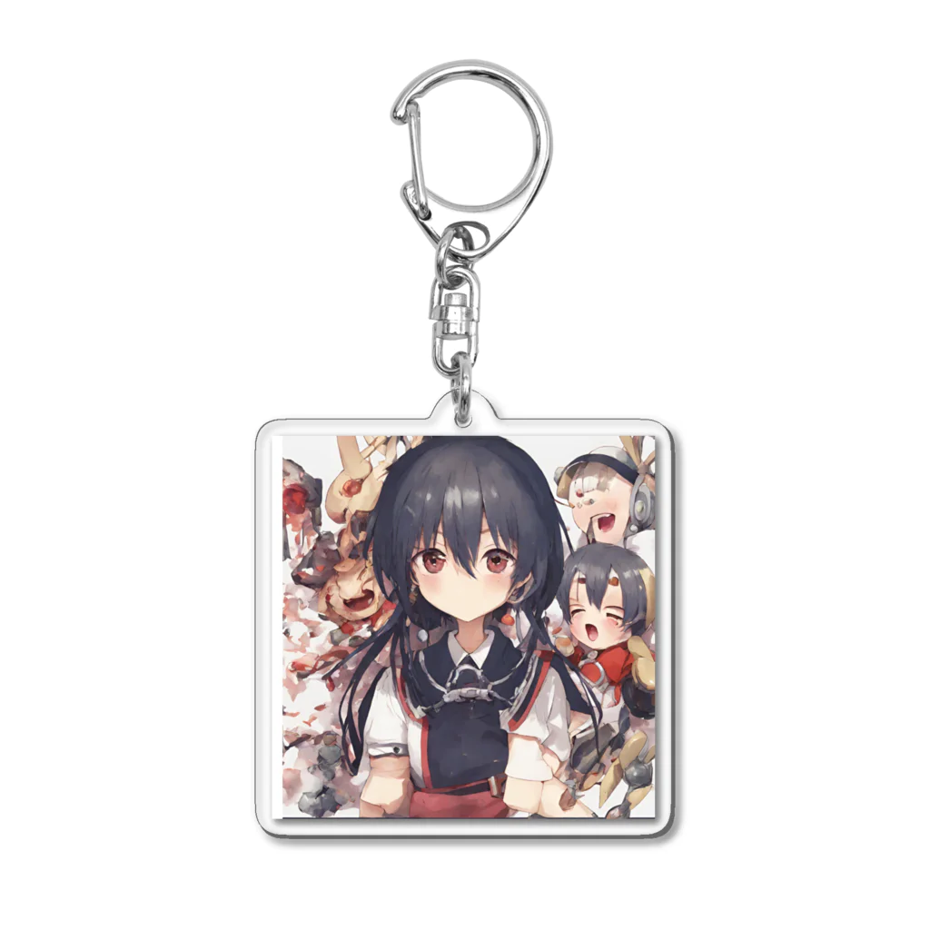 Takatukigentatuの萌え萌え Acrylic Key Chain