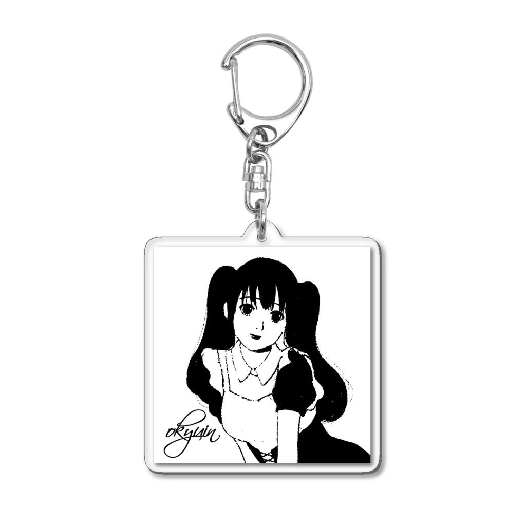 おきゅinストアのokyuin-おきゅいん-【アラサーの姫】 Acrylic Key Chain