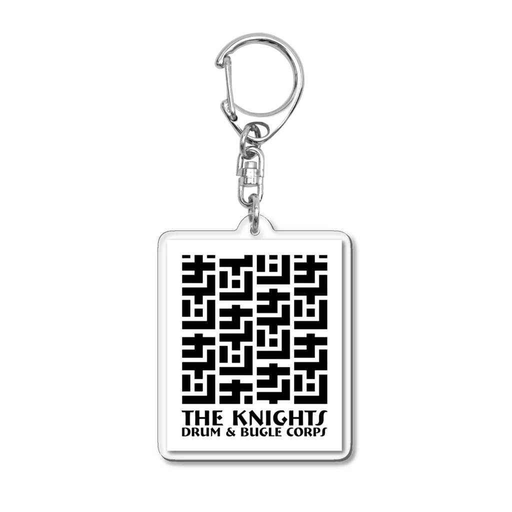 SHOP The Knights の【オリジナルロゴ/Mono】 Acrylic Key Chain