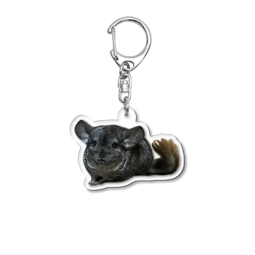 動物クラブのチンチラグッズ Acrylic Key Chain