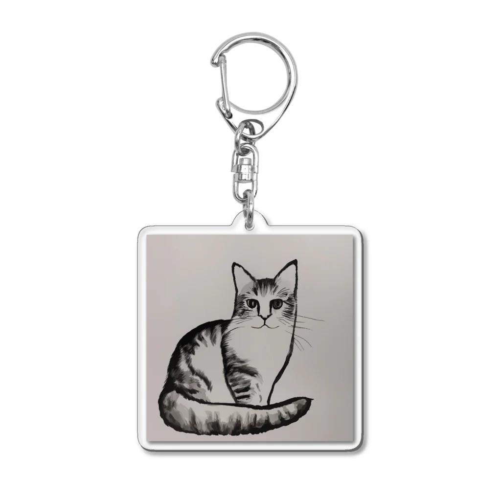 discwの猫ちゃん Acrylic Key Chain