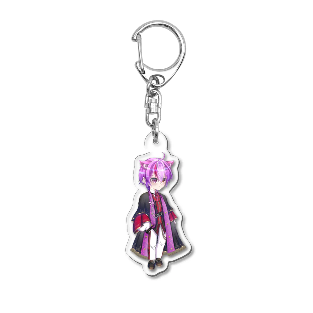 TRO gamingのSTREAMER　「日月悠月」 Acrylic Key Chain