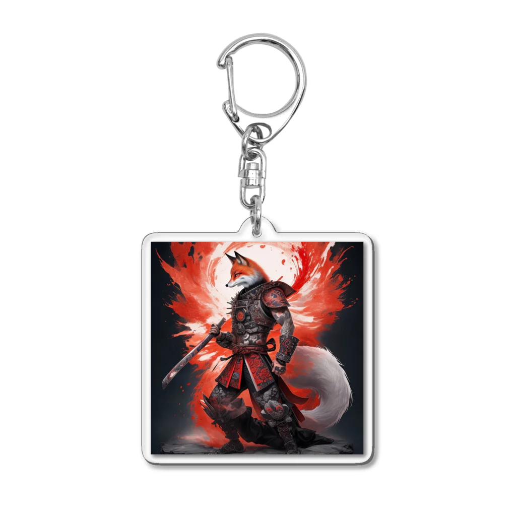 ZZRR12の影を纏う狩人 - Hunter Veiled in Shadow Acrylic Key Chain