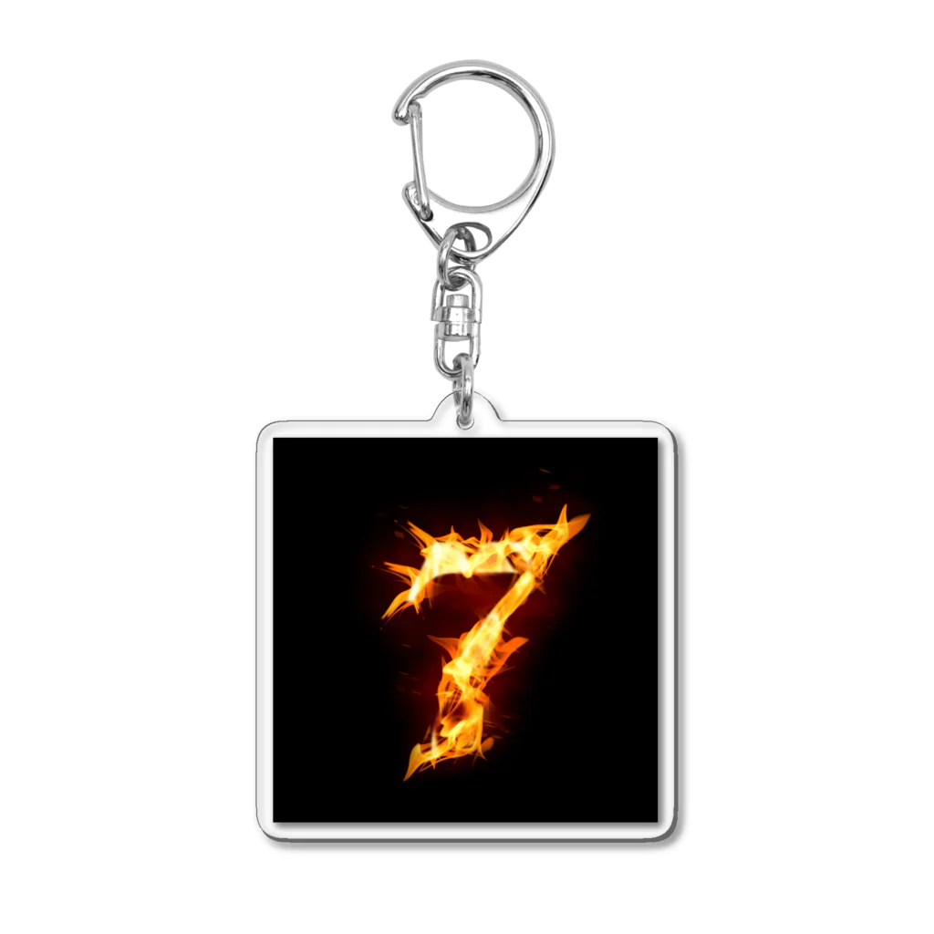 波動のソウルナンバー7 Acrylic Key Chain