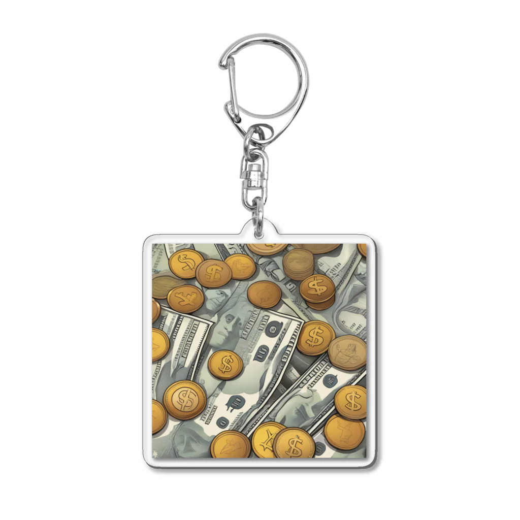 海外のお金 / goukiaのアクリルキーホルダー通販 ∞ SUZURI