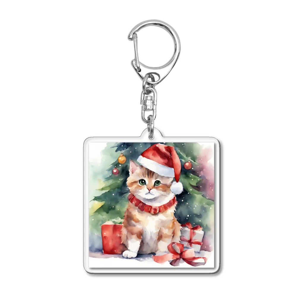 Cat Lidの猫好きに贈る、特別なクリスマスコレクション Acrylic Key Chain