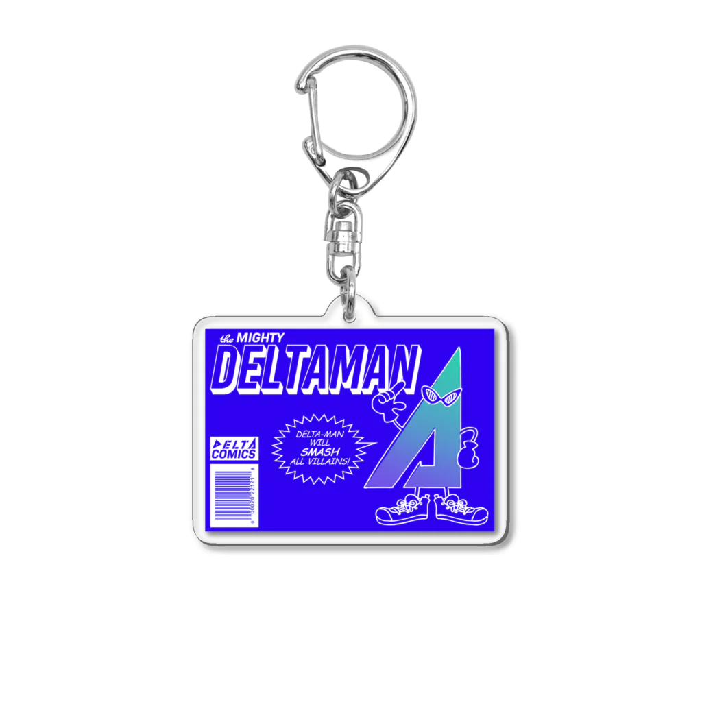 DELTA⊿のDELTAMAN Acrylic Key Chain