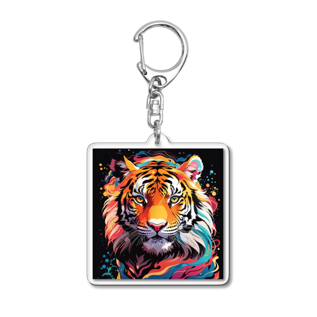 LEONのVivid-TigerⅡ（ビビッド・タイガーⅡ） Acrylic Key Chain