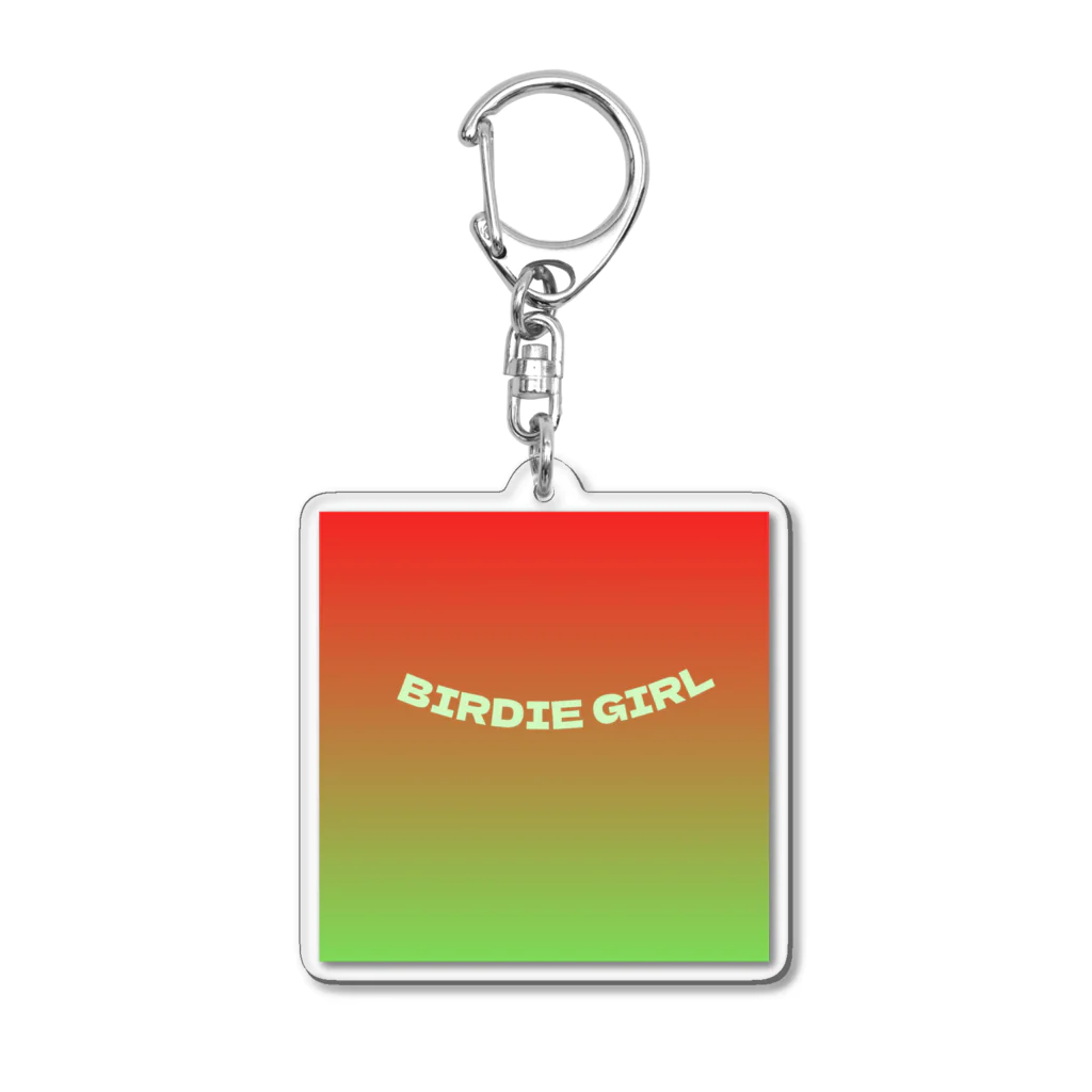 BIRDIE_GIRLのバーディーガール Acrylic Key Chain