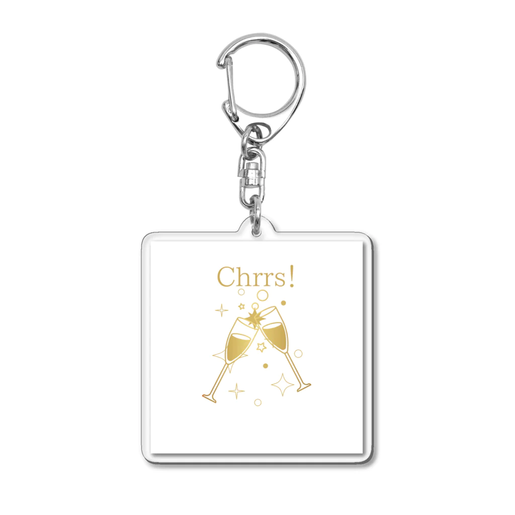 のびのびショップのChrrs！ Acrylic Key Chain