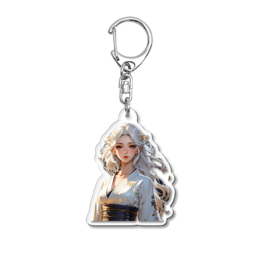 pe_taroのArt和服美女！ Acrylic Key Chain