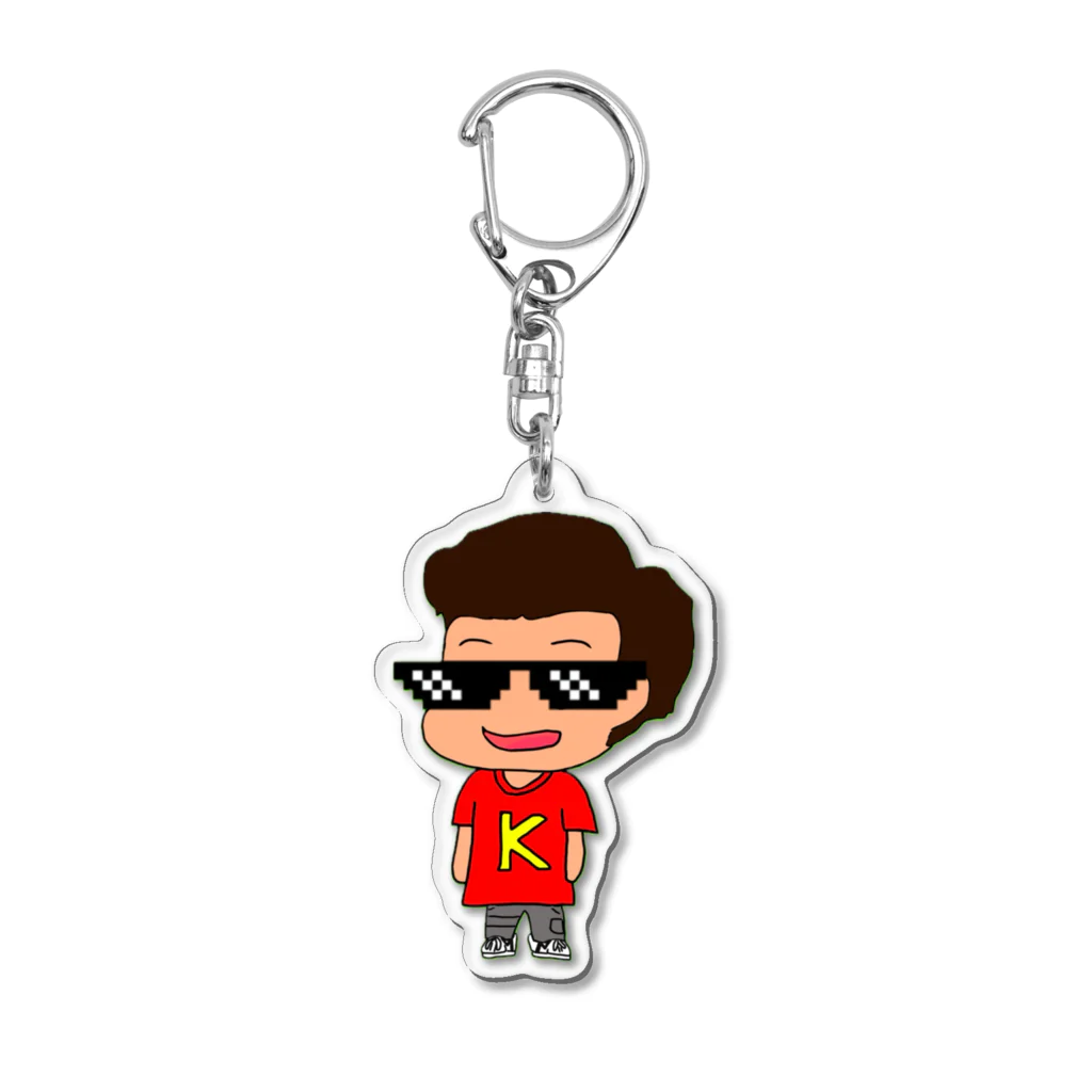 iedesyatoruの グラサンケン   Acrylic Key Chain