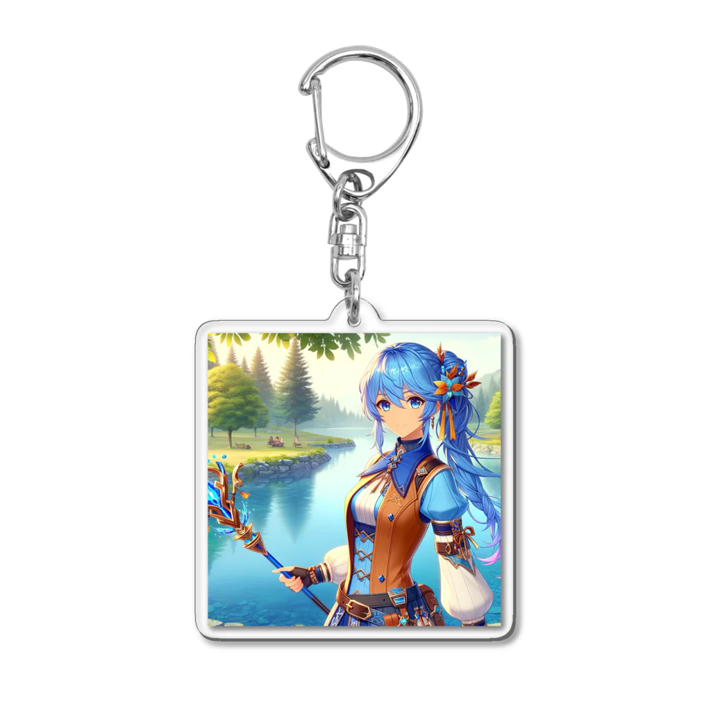 miketherockの武装美女2 Acrylic Key Chain