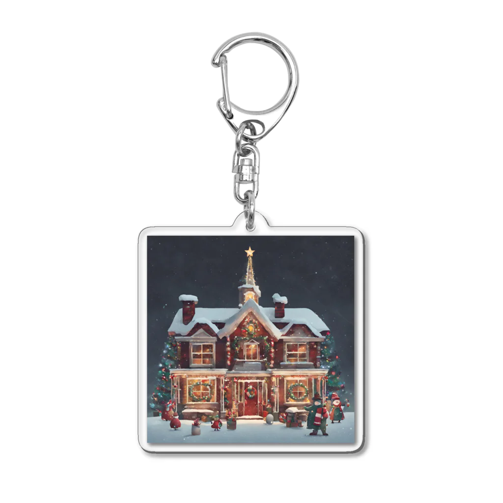 カピバラさんのクリスマス限定グッズ Acrylic Key Chain