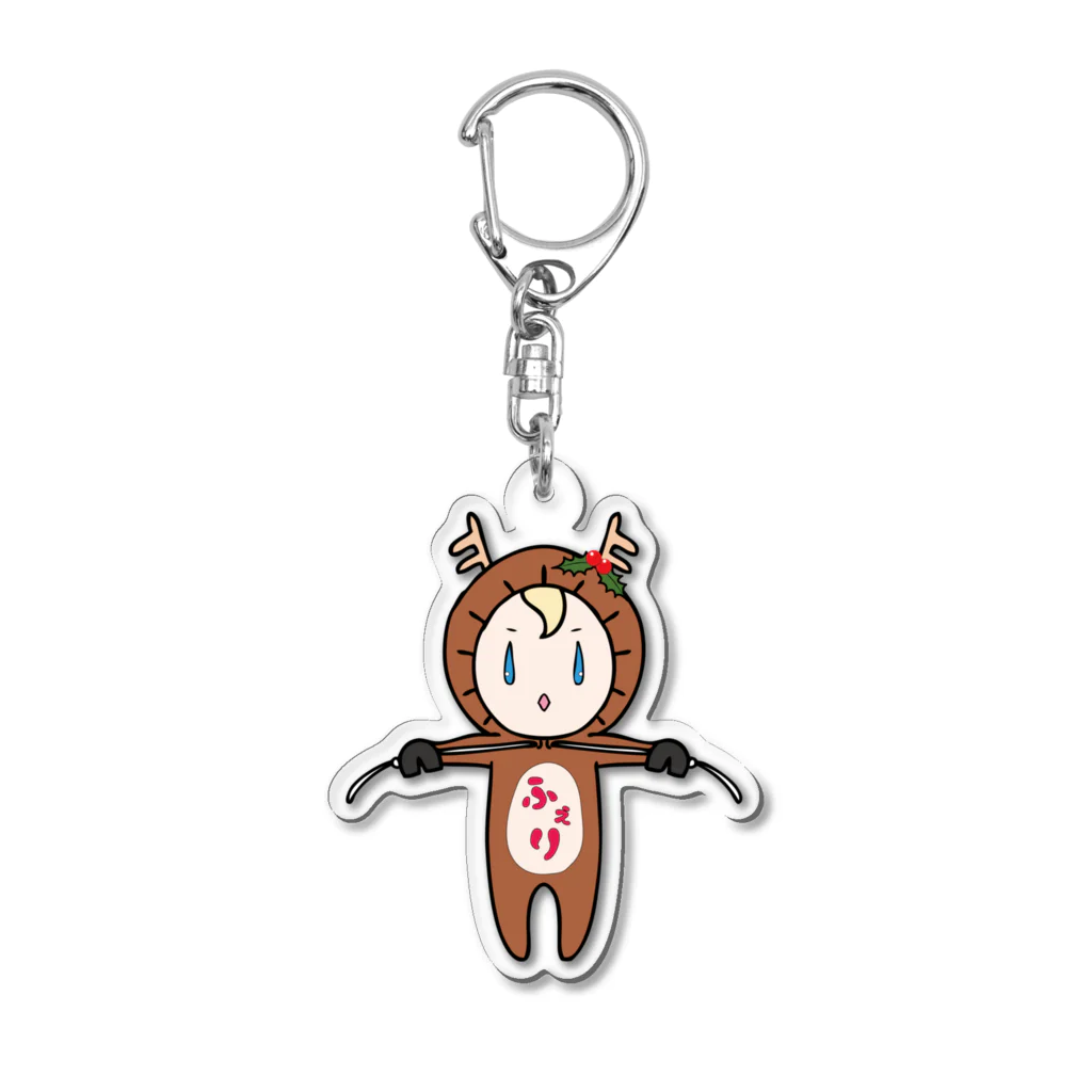 安藤フェリーチェのミニフェリ アクリルキーホルダー 2023 Xmas ver. Acrylic Key Chain