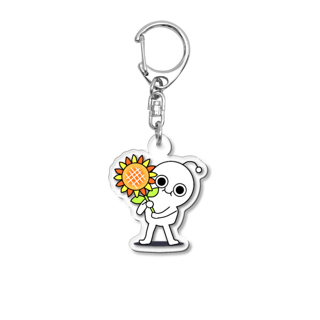 よつぎのまるちゃん   ひまわり Acrylic Key Chain