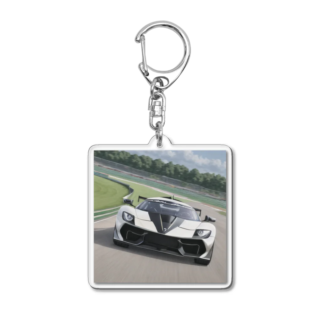 たあさむ@カウンセラーのSUPERCAR Acrylic Key Chain