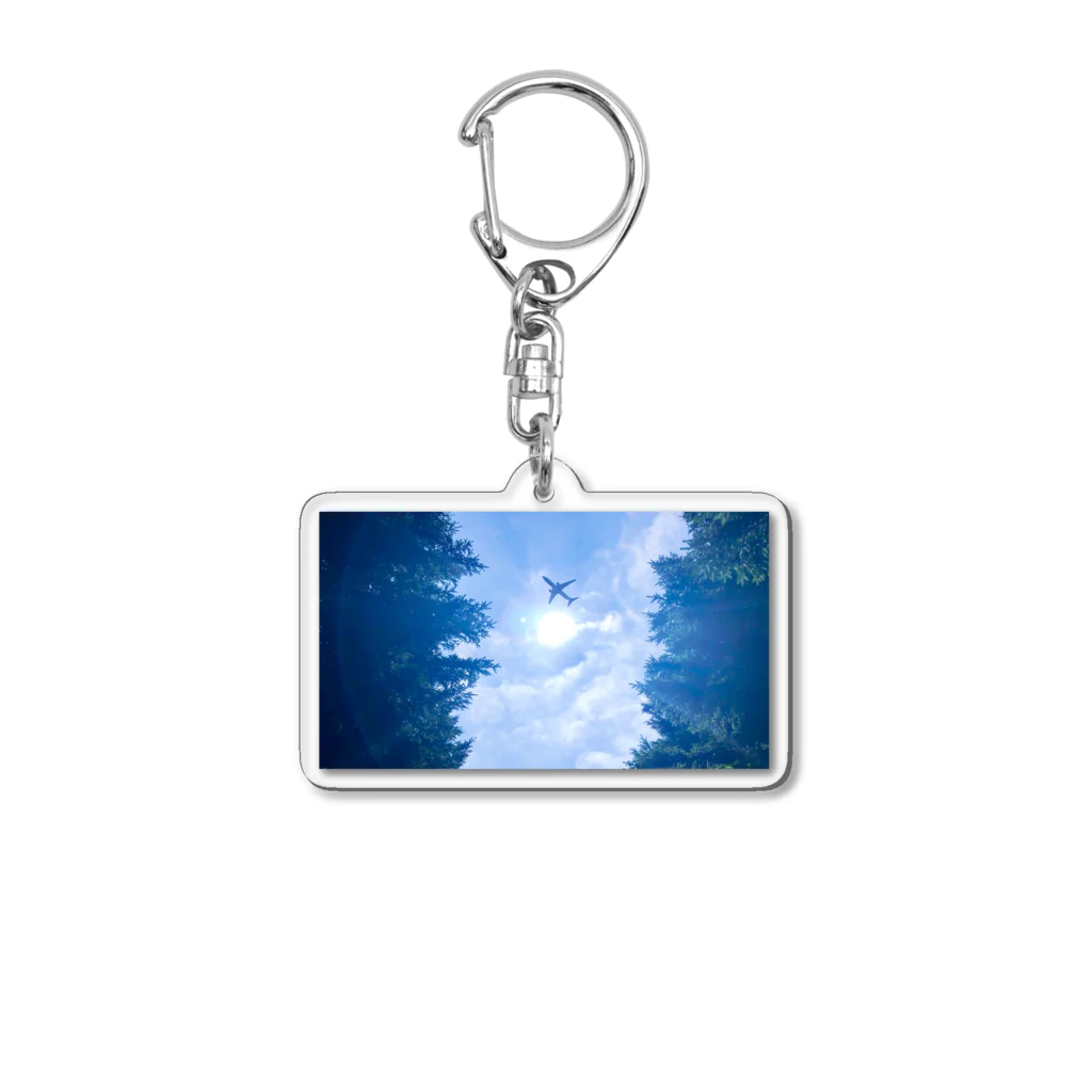 hamuevoのjet tourist Acrylic Key Chain