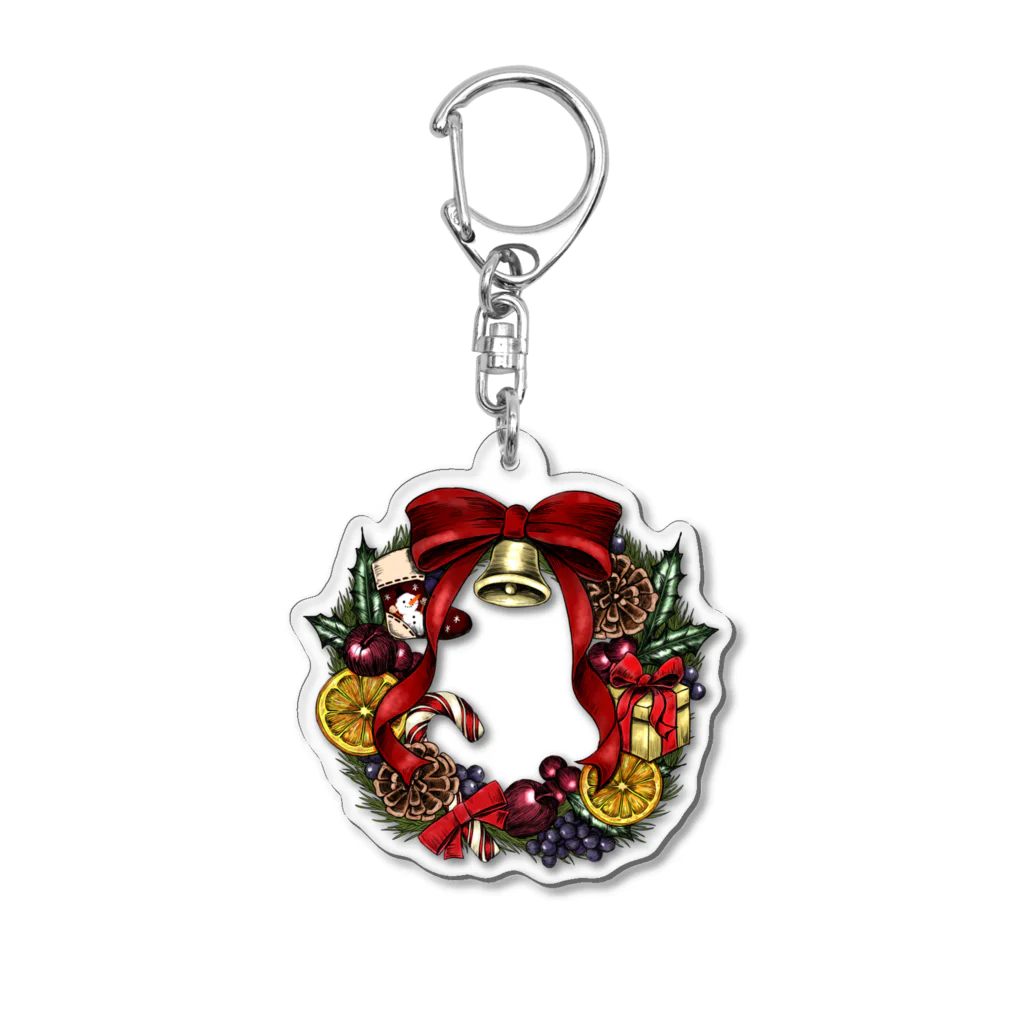 Hemureのクリスマスリース🎄 Acrylic Key Chain