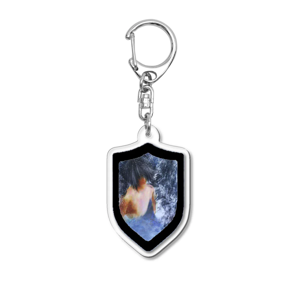 MUNE-KUNのMUNEクン アート アクリルキーホルダー 0047 Acrylic Key Chain