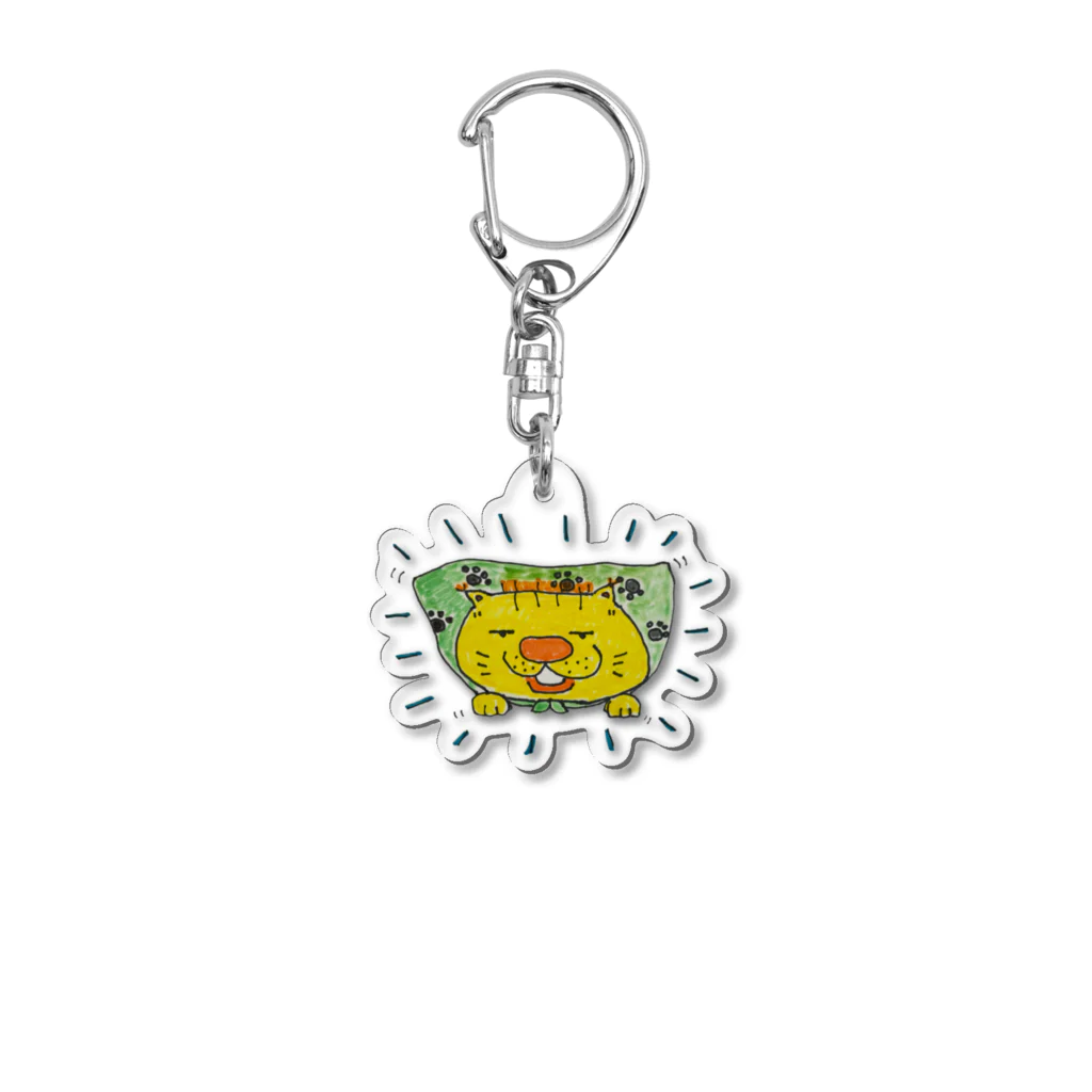 マティリアルのスーパー猫くん Acrylic Key Chain