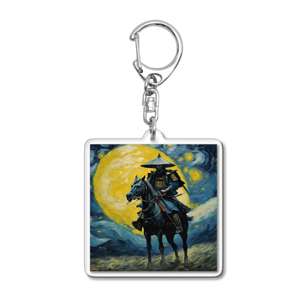 D・R・EのSAMURAI Acrylic Key Chain