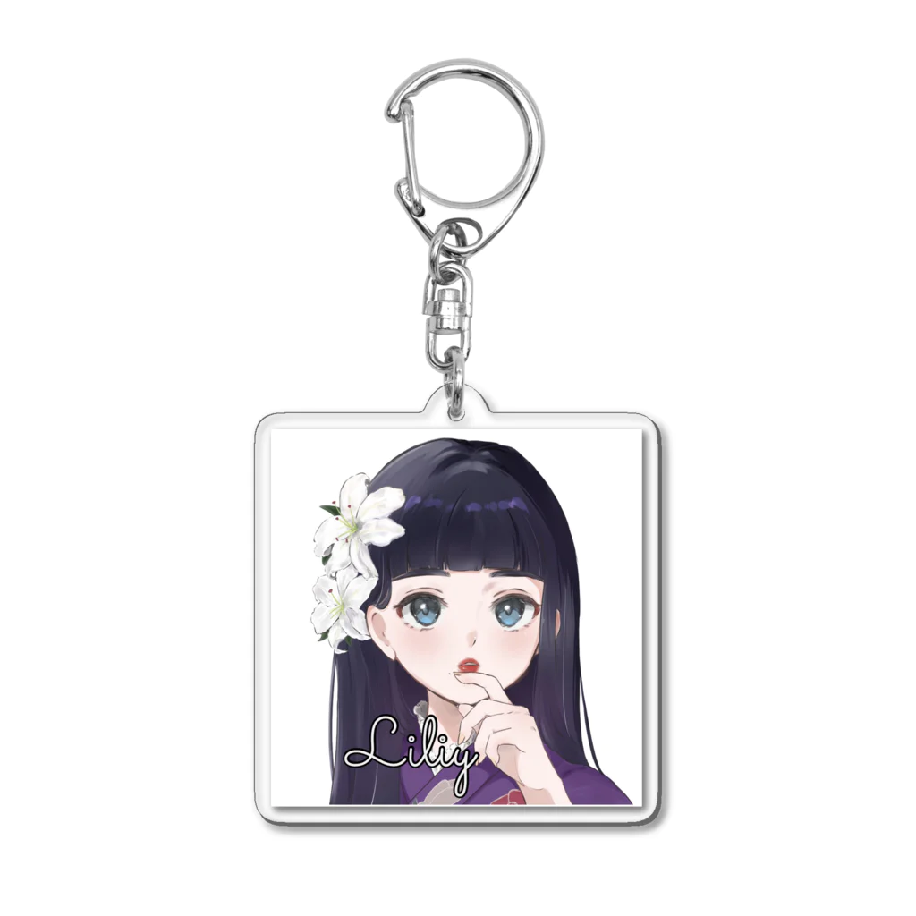 Liliyの強欲🌹のバッジ Acrylic Key Chain