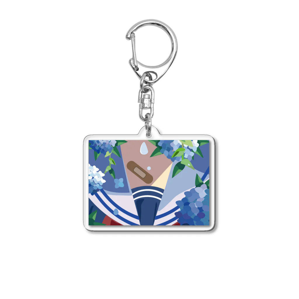 らんみやの梅雨 Acrylic Key Chain