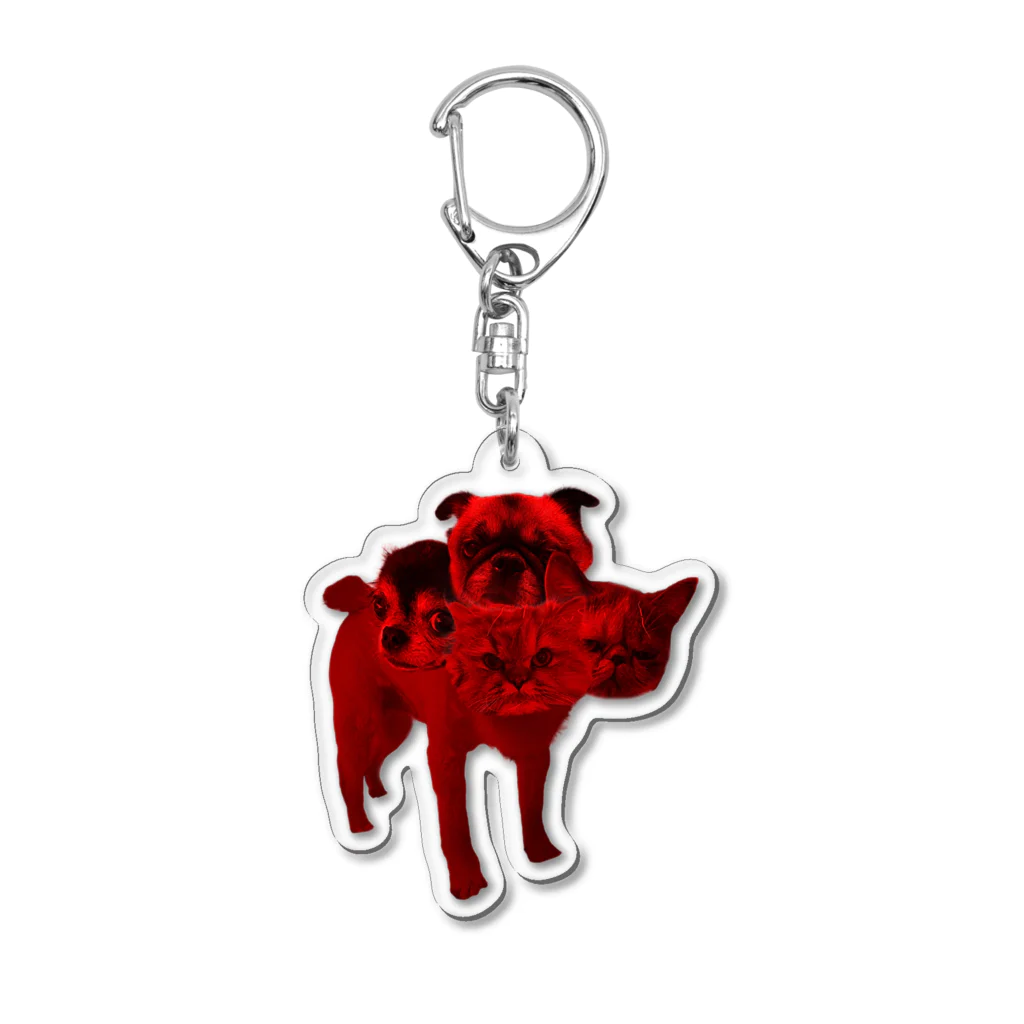 birdinsideのbloody BABY Acrylic Key Chain