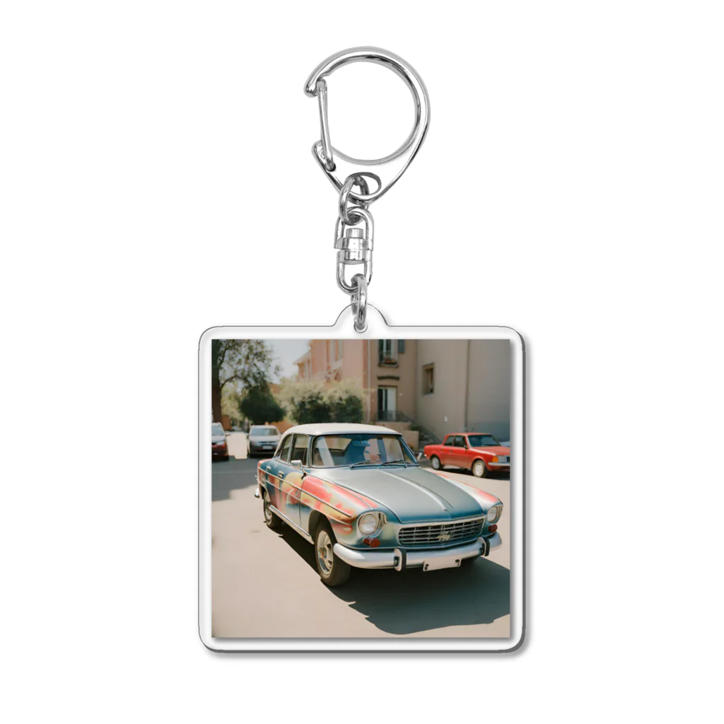 crayon2chanの車　映画 Acrylic Key Chain