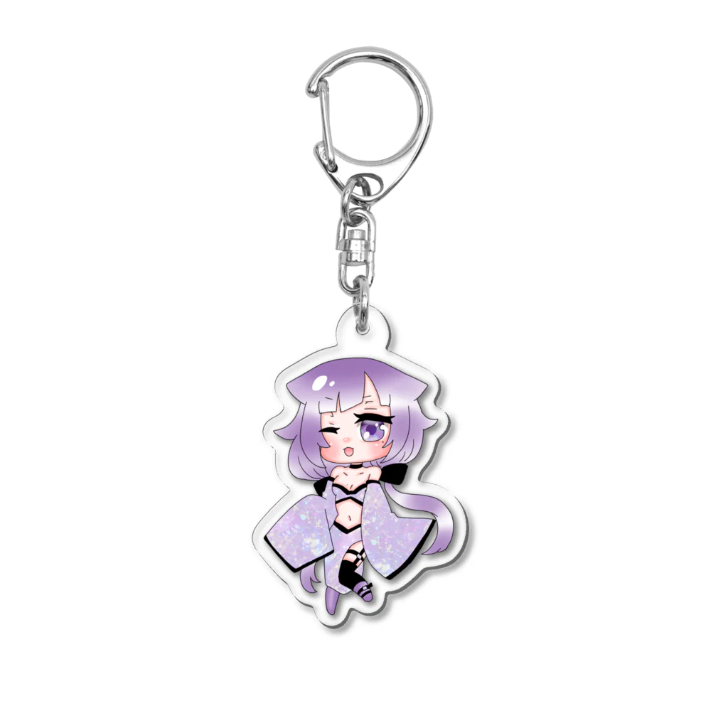 ゆるっとゆずねこの柚子猫ミニキャラグッズ Acrylic Key Chain