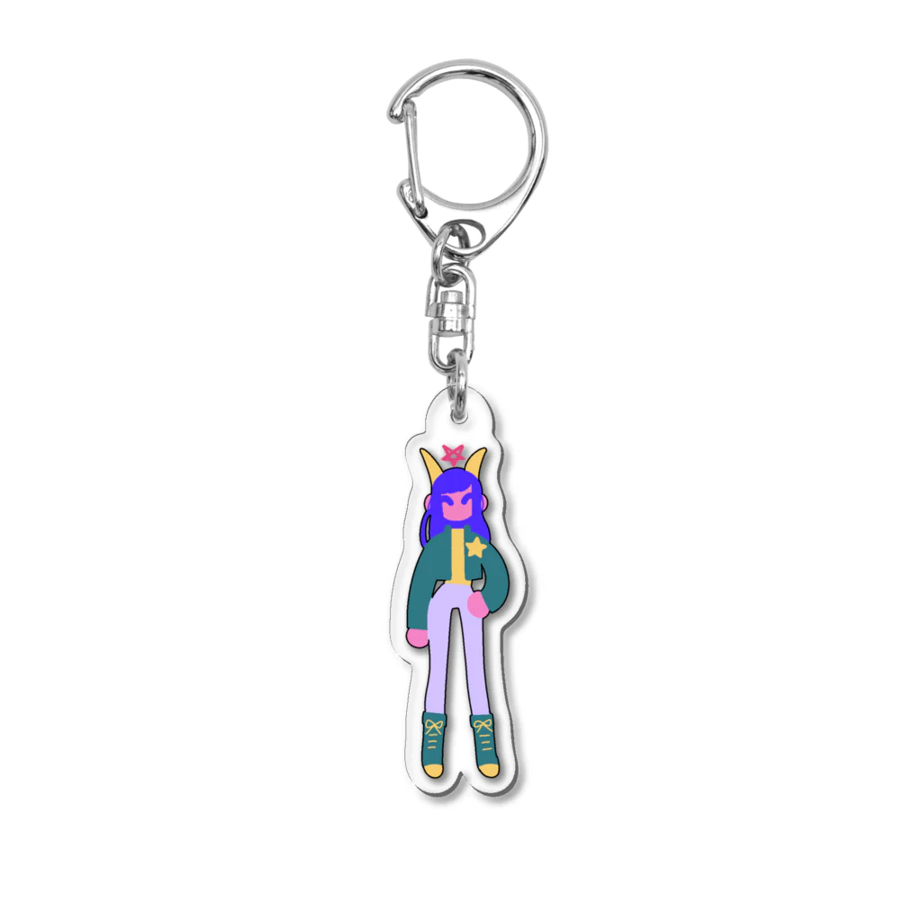 pm11:59のやぎ座さん Acrylic Key Chain