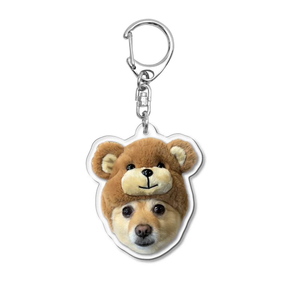 ポメラニアンのポメくん【公式グッズ】のポメラニアンのポメくん Acrylic Key Chain